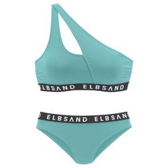ELBSAND Bustier-Bikini Bikini Set Damen mint