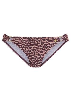 Lascana Bikini-Hose Bikini Hose Damen bordeaux bedruckt