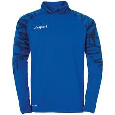 Uhlsport GOAL 25 1/4 ZIP TOP Funktionssweatshirt Kinder azurblau/marine