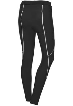 Rückansicht von RH+ Reflex W Fahrradtights Damen black-reflex