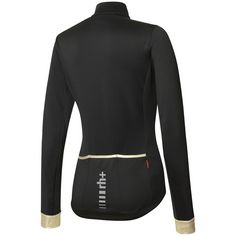 Rückansicht von RH+ Code W Jacket Fahrradjacke Damen black/gold