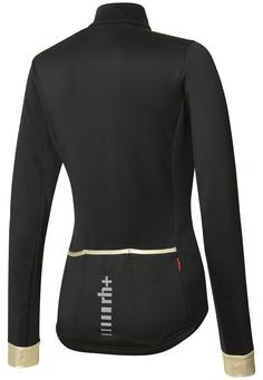 Rückansicht von RH+ Code W Jacket Fahrradjacke Damen black/gold