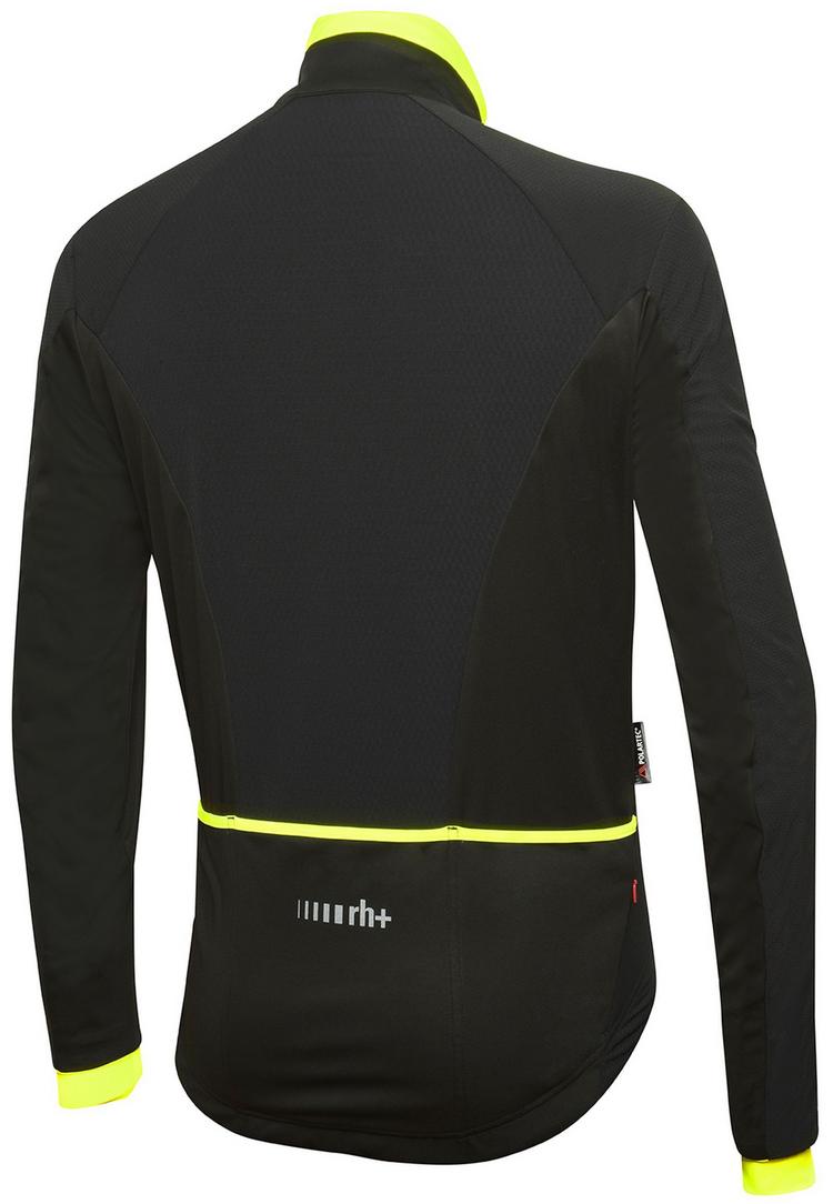 RH+ RH+ Logo Alfa Padded Jkt Fahrradjacke Herren - black-fluo yellow-reflex - 0 | SportScheck
