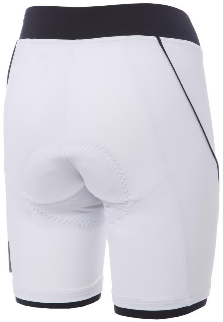 RH+ RH+ Pista W Short Fahrradtights Damen - white-black - 0 | SportScheck
