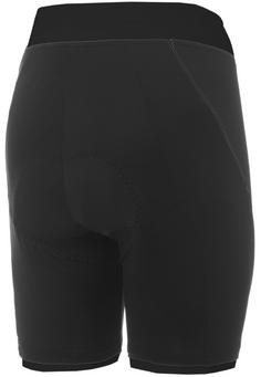 Rückansicht von RH+ Pista W Short Fahrradtights Damen black/reflex