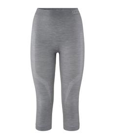 Falke Wool-Tech 3/4-Tights Damen grey-heather (3757)