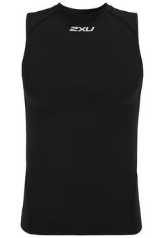 2XU Core Compression Sleeveless Funktionsshirt Herren black-silver