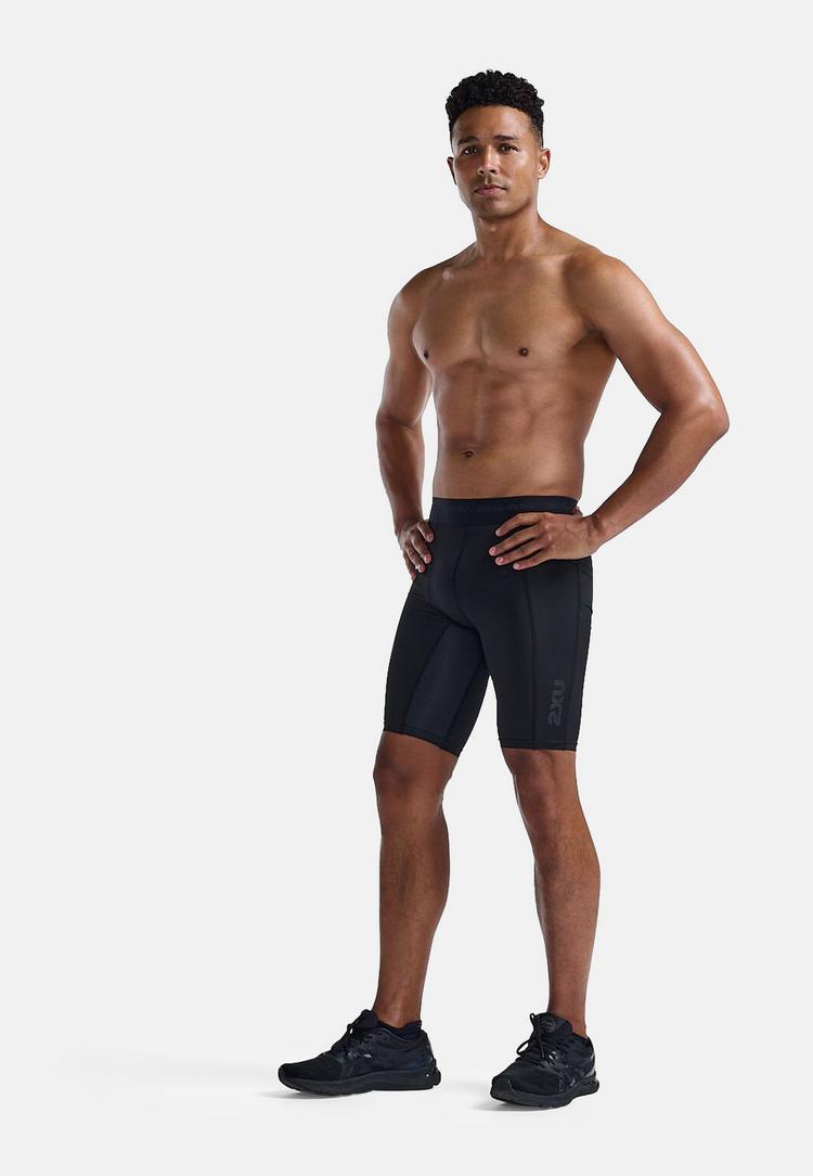 2XU 2XU Base Layer Compression Funktionsshorts Herren - black-nero - 2 | SportScheck