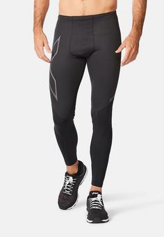 Rückansicht von 2XU Ignition Shield Compression Tights Herren black-black reflective