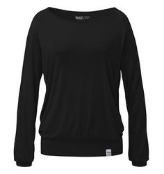 YOGISTAR Longshirt Damen schwarz