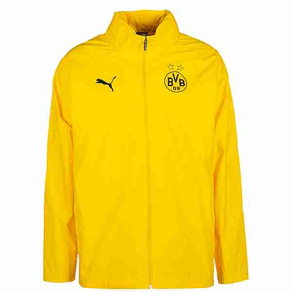 PUMA Borussia Dortmund All Weather Trainingsjacke Herren gelb / schwarz