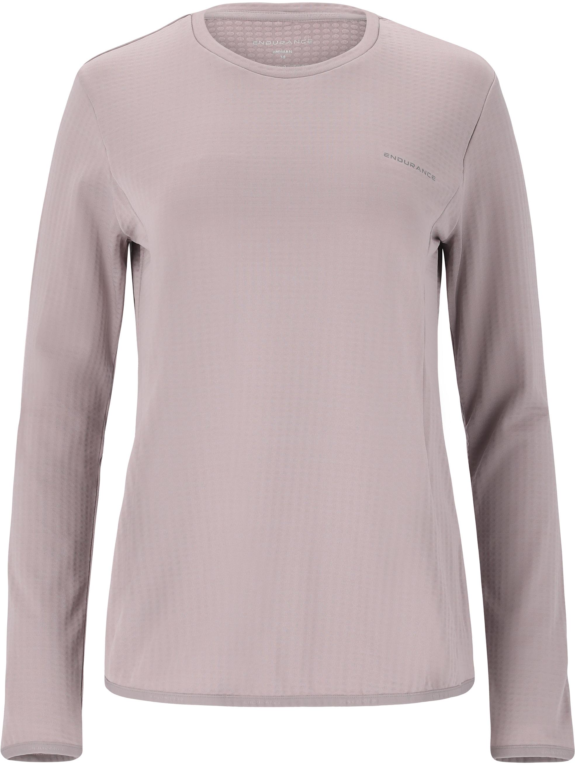 Endurance Leah Langarmshirt Damen 1126 Gull Gray