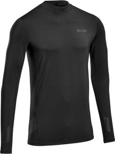 CEP Cold Weather Shirt Longsleeve Laufshirt Herren black