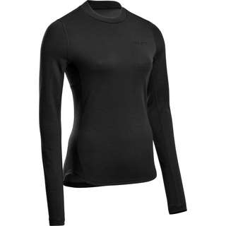 CEP Merino Cold Weather Shirt Longsleeve Laufshirt Damen black