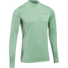 CEP Cold Weather Shirt Longsleeve Laufshirt Herren green
