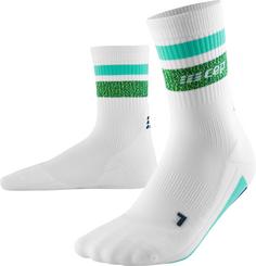 CEP Miami Vibes Running Compression Socks Laufsocken Herren white/green&aqua