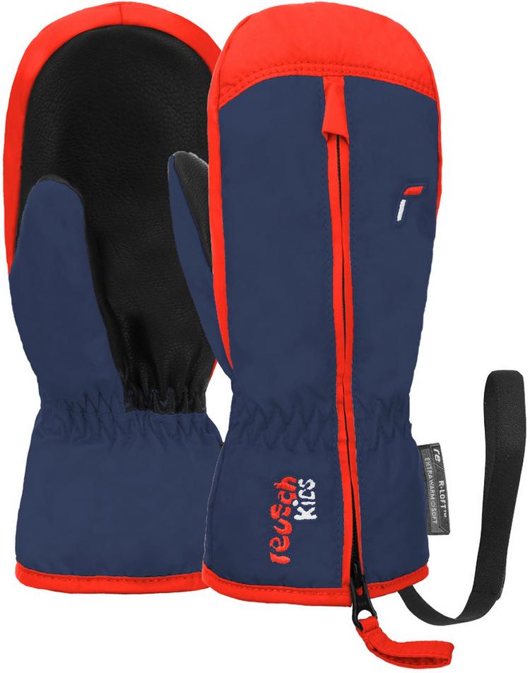 Reusch Reusch Ben Mitten Handschuh Kinder - 4939 dress blue/cherry tomat - 0 | SportScheck