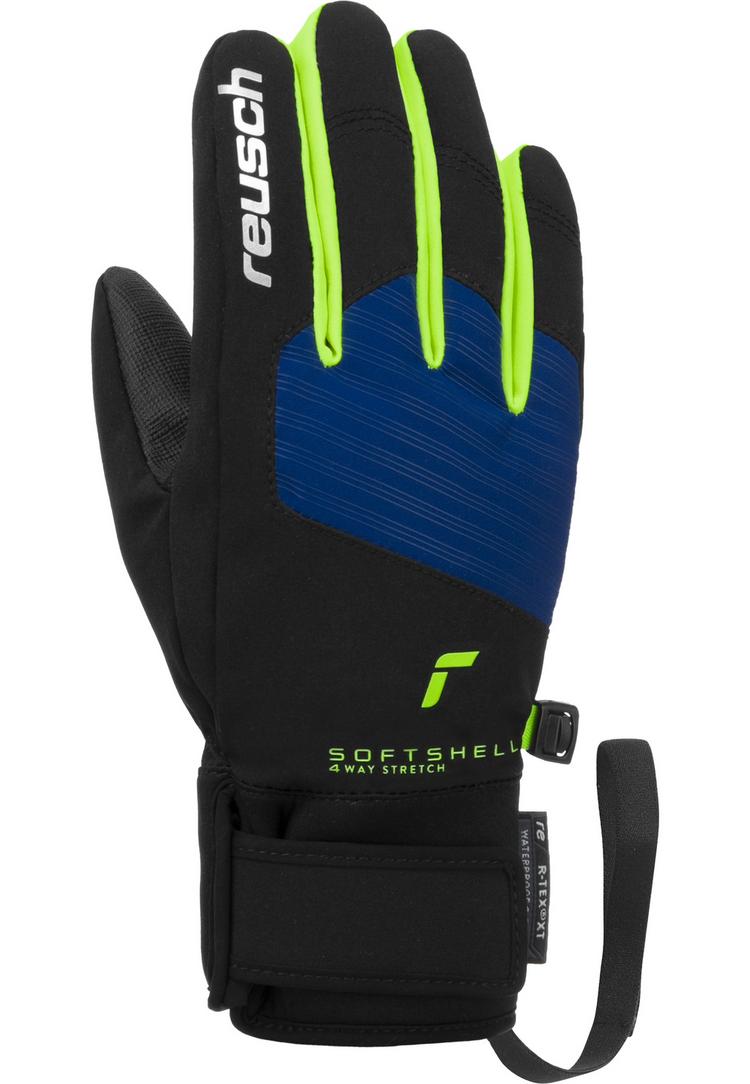 Reusch Reusch Simon R-TEX&reg; XT Junior Handschuh Kinder - 7450 black / surf the web / ne - 0 | SportScheck