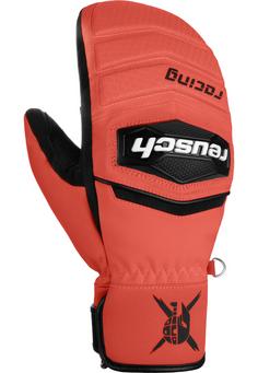 Rückansicht von Reusch Worldcup Warrior R-TEX® XT Mitten Outdoorhandschuhe 7809 black / fluo red