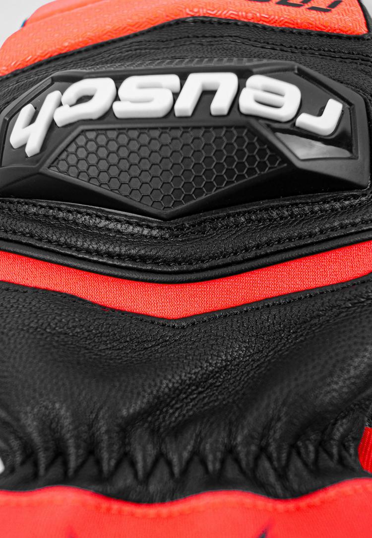 Reusch Reusch Worldcup Warrior Team Mitten Handschuh - 7809 black / fluo red - 1 | SportScheck