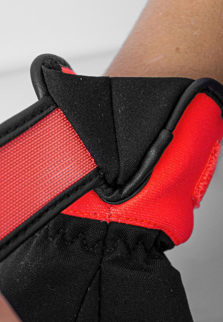 Reusch Reusch Worldcup Warrior Prime R-TEX&reg; Handschuh Kinder - 7809 black / fluo red - 2 | SportScheck