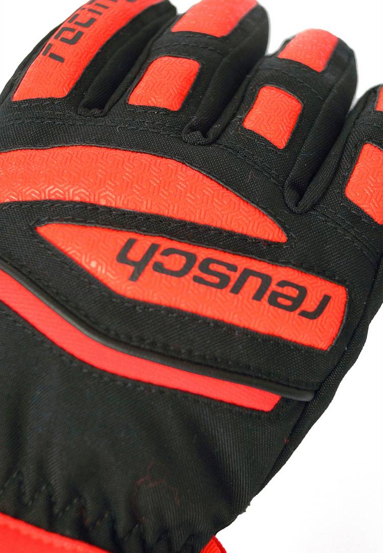 Reusch Reusch Worldcup Warrior Handschuh Kinder - 7809 black / fluo red - 1 | SportScheck