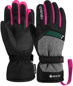 Reusch GORE-TEX Flash GORE-TEX Junior Outdoorhandschuhe Kinder 7771 blck/blck melang/pink glo