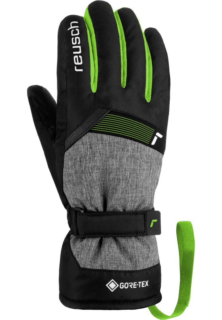 Reusch Reusch Flash GORE-TEX Junior Handschuh Kinder - 7679 blck/blck mel/neon green - 0 | SportScheck