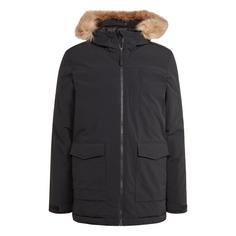 adidas Hooded Fur Parka Funktionsjacke Herren Black