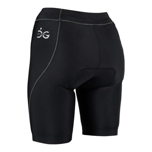 Rückansicht von Jeff Green Devon Fahrradtights Herren Black