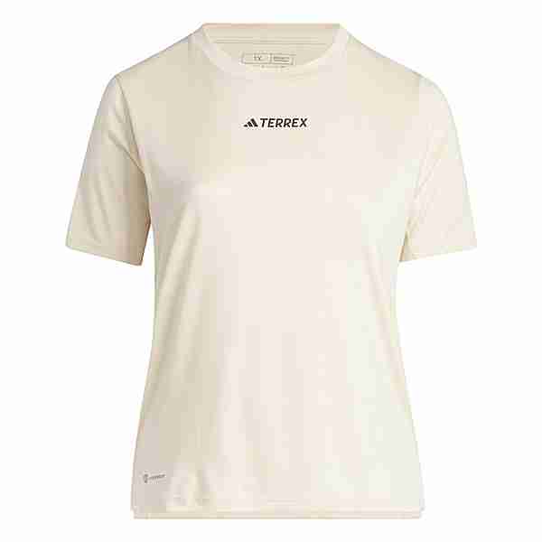 adidas TERREX Multi T-Shirt – Große Größen T-Shirt Damen Sand Strata