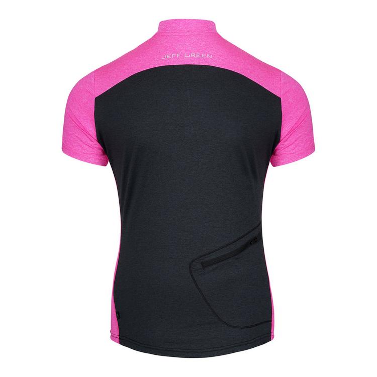 Jeff Green Jeff Green Jule Funktionsshirt Damen - Caviar/Neon Pink - 0 | SportScheck