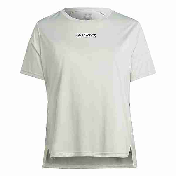 adidas TERREX Multi T-Shirt – Große Größen T-Shirt Damen Linen Green
