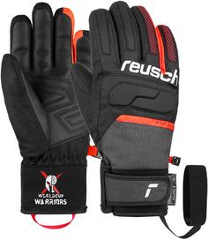 Reusch Marko R-TEX® XT Junior Skihandschuhe Kinder 7810 black/white/fluo red