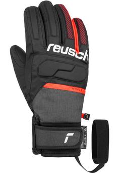 Rückansicht von Reusch Marko R-TEX® XT Junior Handschuhe Kinder 7810 black/white/fluo red