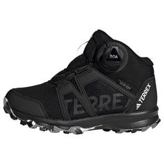 adidas Terrex BOA Mid RAIN.RDY Wanderschuh Winterschuhe Kinder Core Black / Cloud White / Grey Three