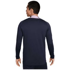 Rückansicht von Nike Tottenham Hotspur Drill Funktionssweatshirt Herren blau / violett