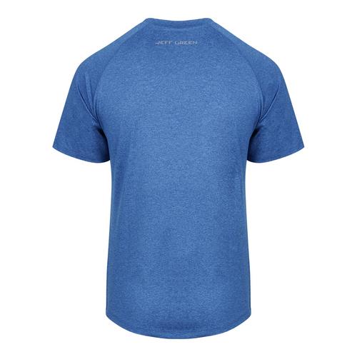 Rückansicht von Jeff Green Blaine Funktionsshirt Herren Blue