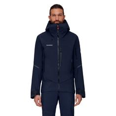 Rückansicht von Mammut GORE-TEX Nordwand Pro Hooded Hardshelljacke Herren night