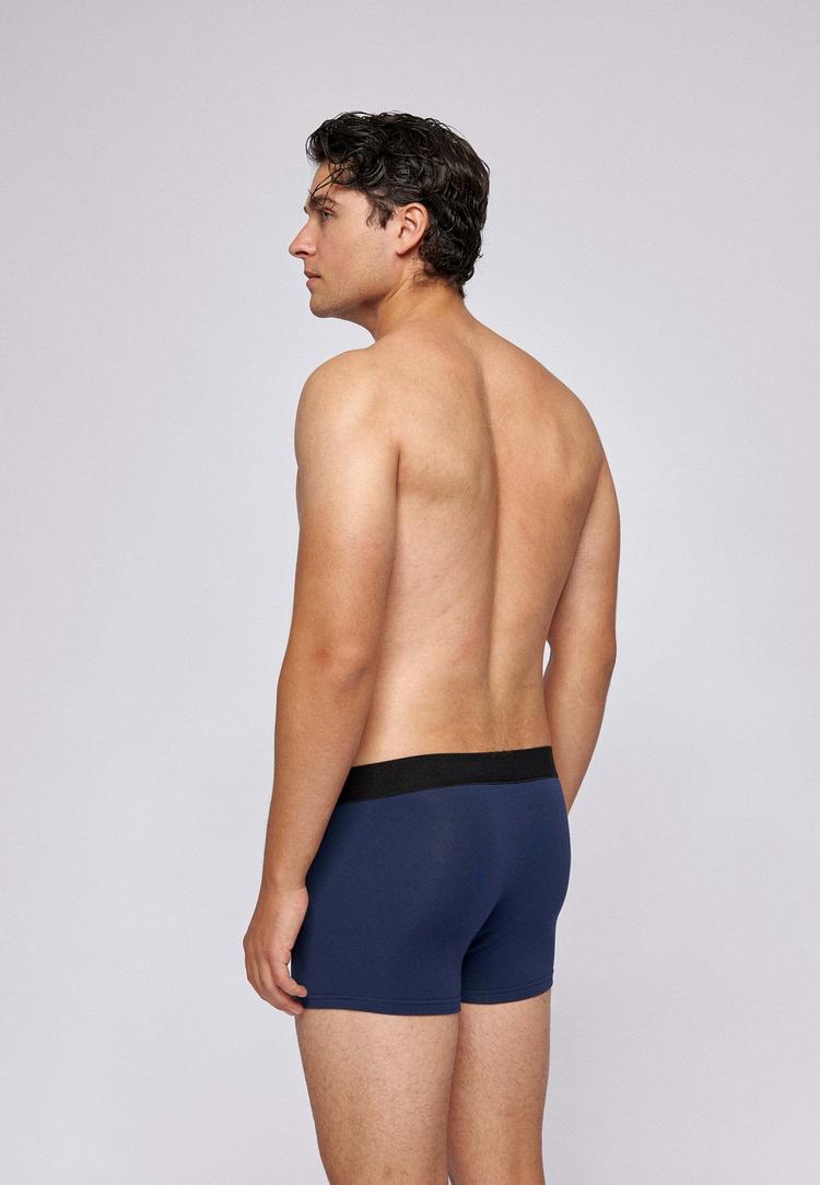 Snocks Snocks Boxershorts aus Bio-Baumwolle Unterhose Herren - blau - 2 | SportScheck