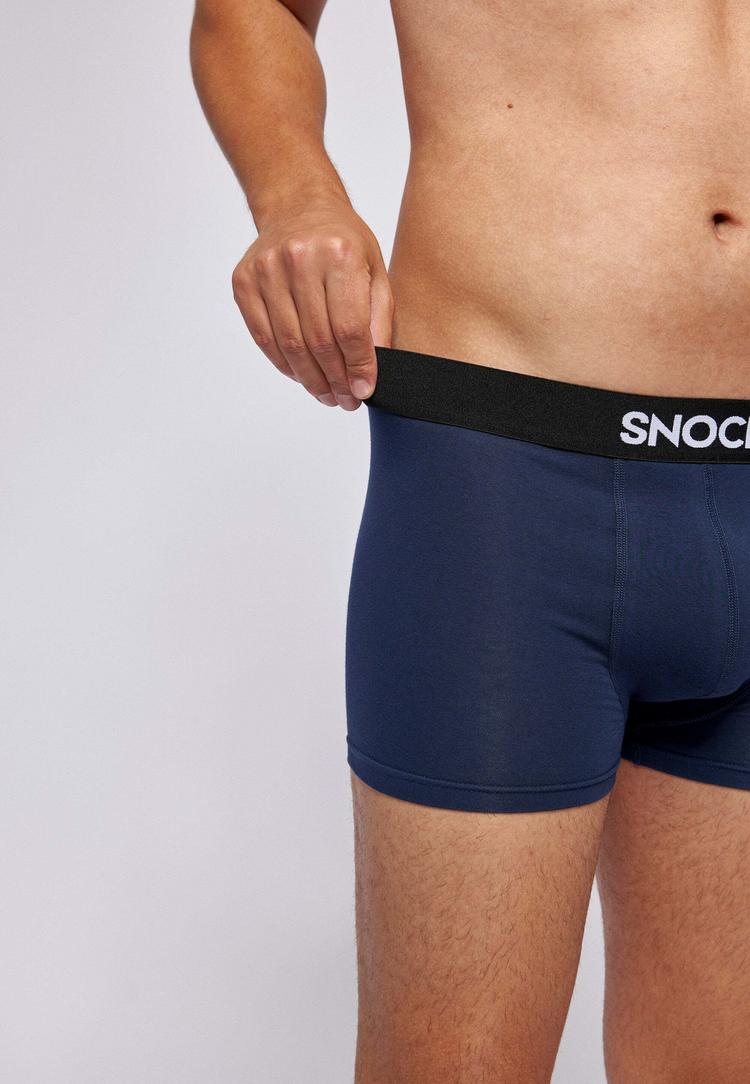 Snocks Snocks Boxershorts aus Bio-Baumwolle Unterhose Herren - blau - 5 | SportScheck