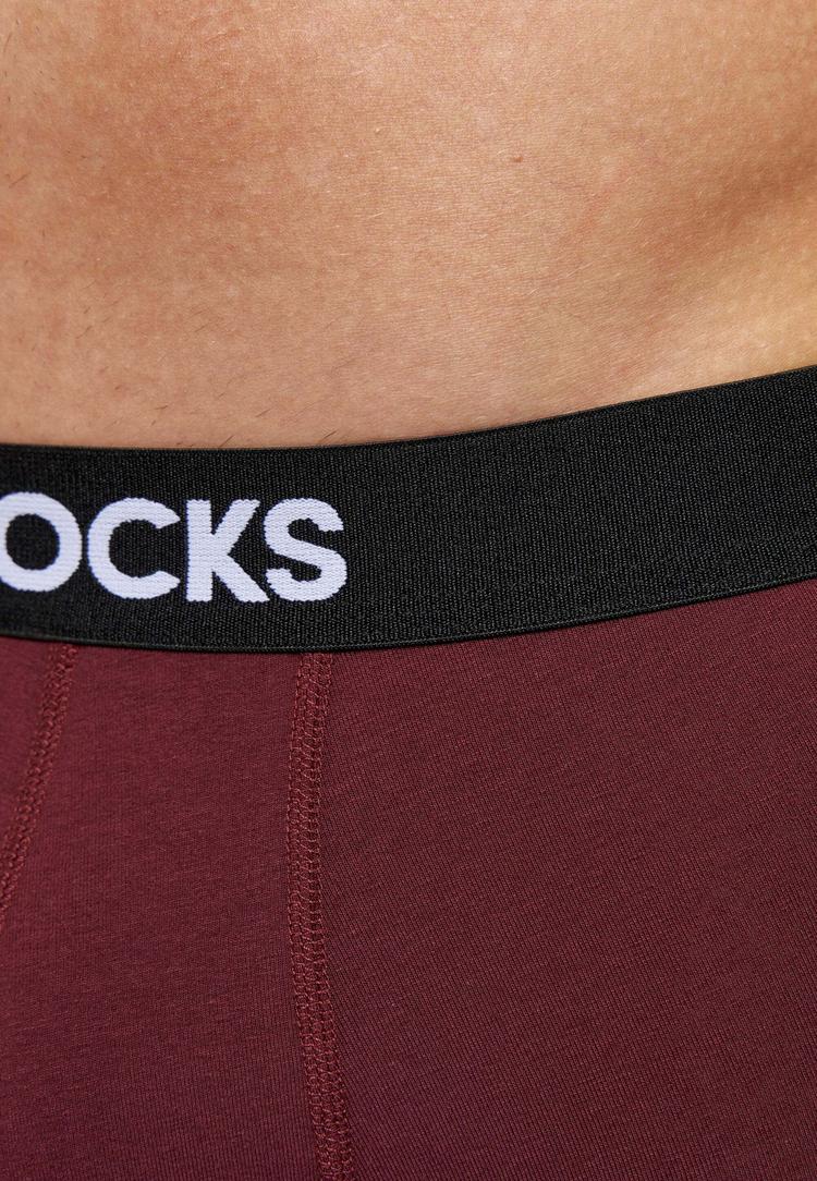 Snocks Snocks Boxershorts aus Bio-Baumwolle Unterhose Herren - Mix (Rot/Olive/Blau) - 6 | SportScheck