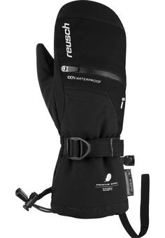 Rückansicht von Reusch Lando R-TEX® XT Junior Mitten Outdoorhandschuhe 7702 black / silver