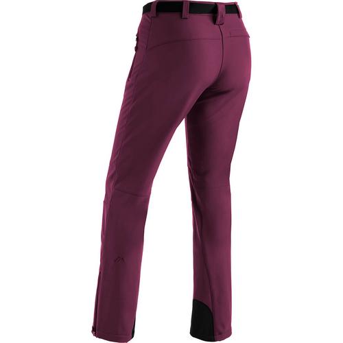 Rückansicht von Maier Sports Tech Pants Trekkinghose Damen Pflaume