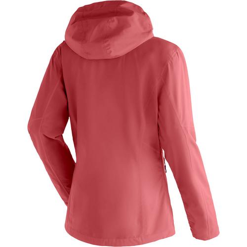 Rückansicht von Maier Sports Metor rec Funktionsjacke Damen Fire Red411