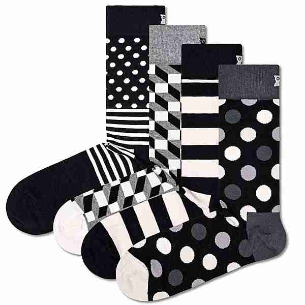 Happy Socks Socken Freizeitsocken Classic Black & White 2