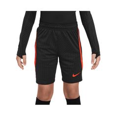 Nike Strike Short Kids Fußballshorts Kinder schwarzrotrot