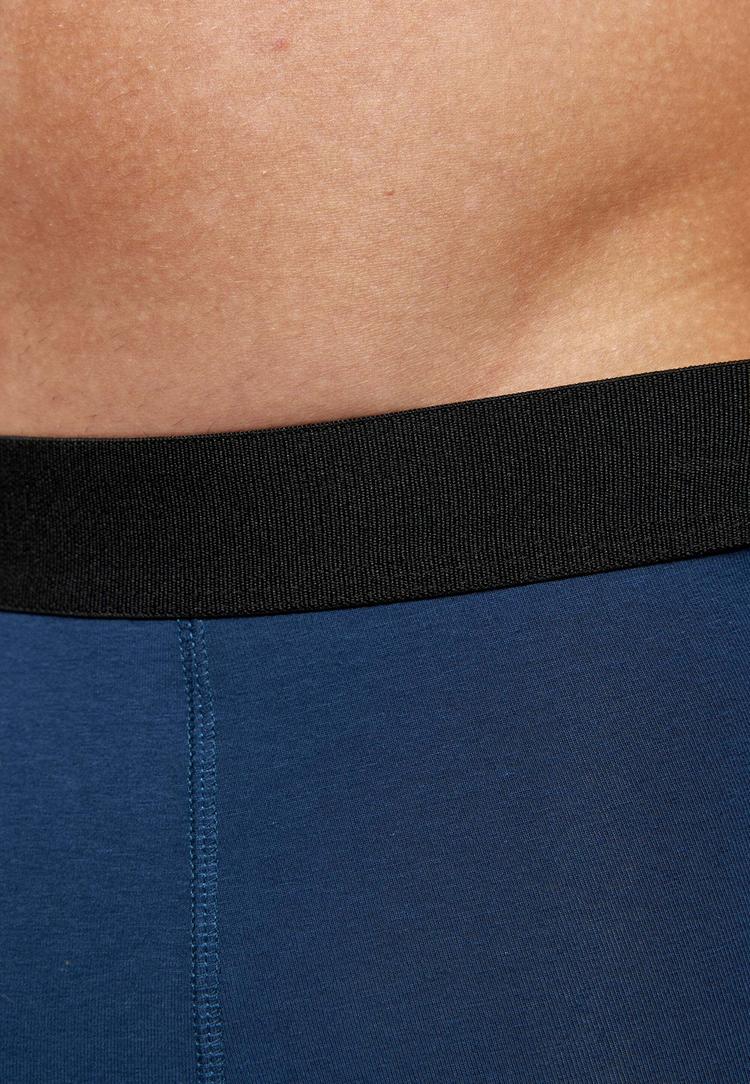 Snocks Snocks Boxershorts ohne Logo aus Bio-Baumwolle Unterhose Herren - blau - 4 | SportScheck