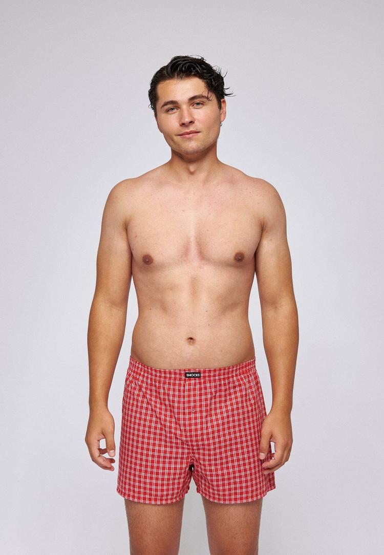 Snocks Snocks Unterhose Herren - Small Check - 0 | SportScheck