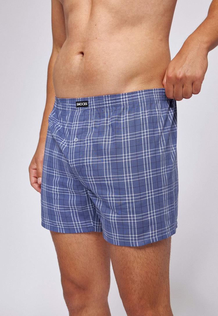 Snocks Snocks Unterhose Herren - Karo - 3 | SportScheck